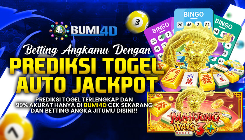 BUMI4D: Agen togel Online Terpercaya Teresmi